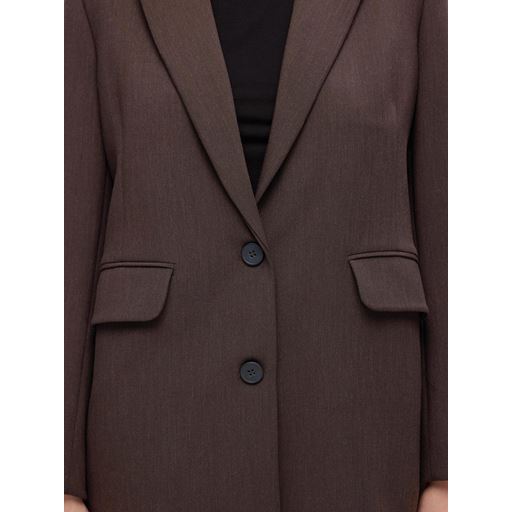 Selected Femme Rita Relaxed Blazer, Coffee Bean, 36