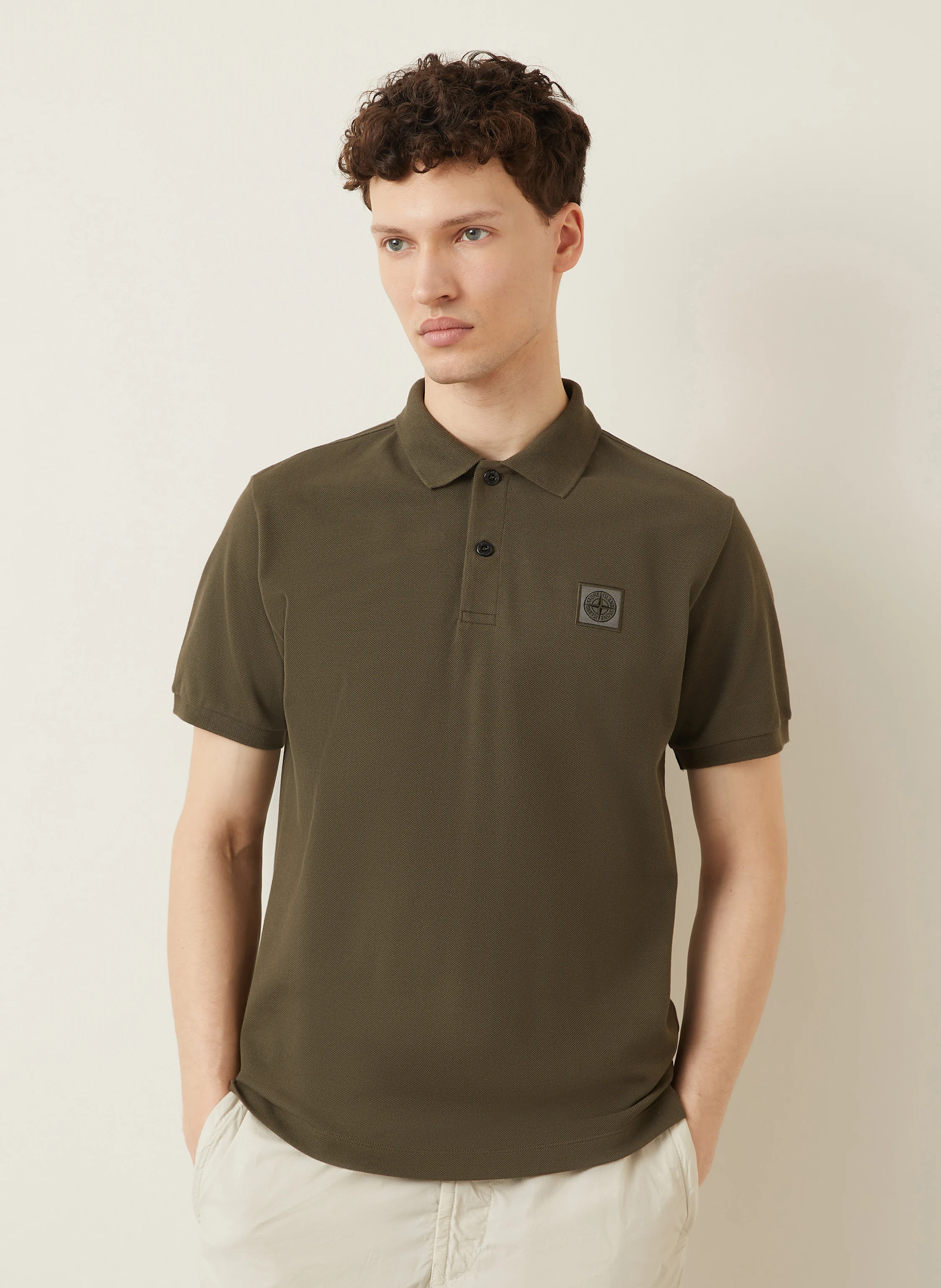 STONE ISLAND Piqué-Poloshirt