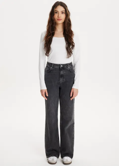 Sadie baggy jeans zwart (ZW.USEM)