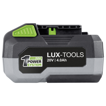 LUX 20V set accu 4,0Ah   lader
