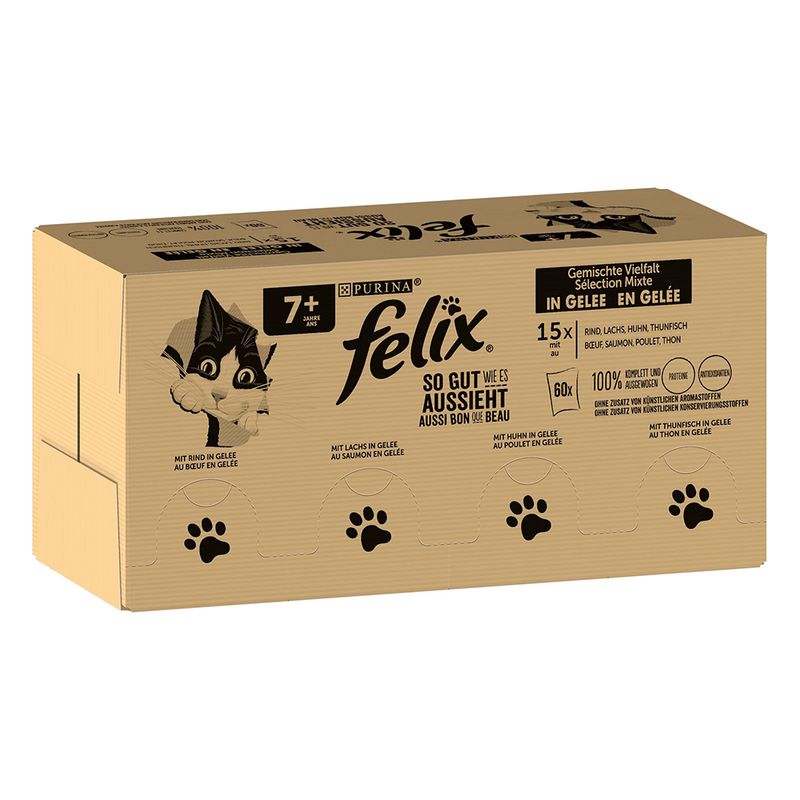 Jumbopack Felix Tendres Effilés 120 x 85 g