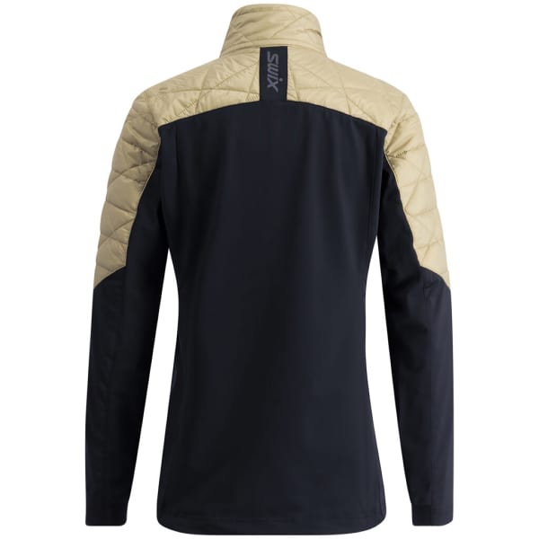 Veste ski de fond SWIX INFINITY HYBRID INSULATED JACKET W DUNE/BLACK
