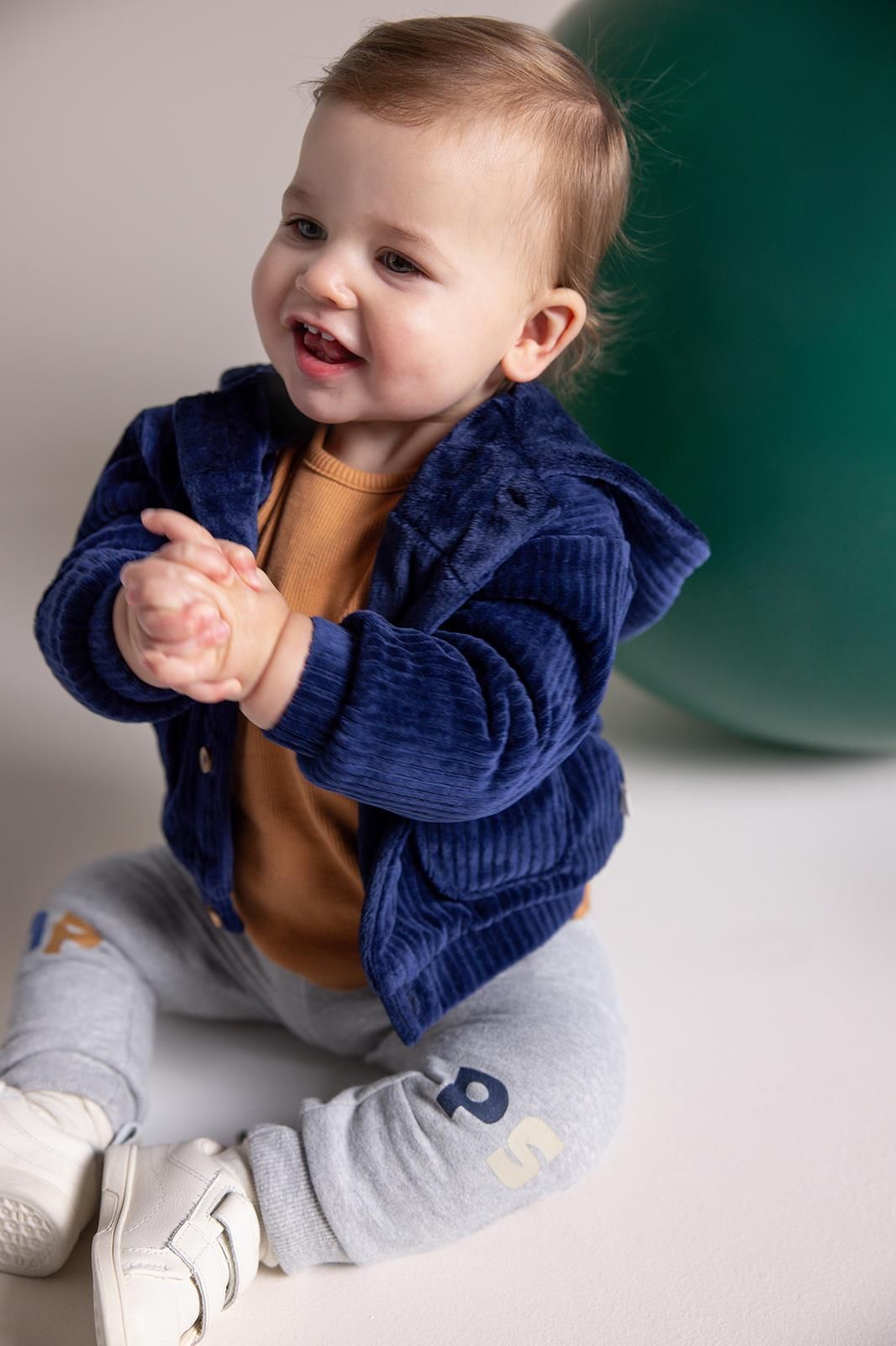 Noppies Baby Longsleeve Sherburn - Biscuit