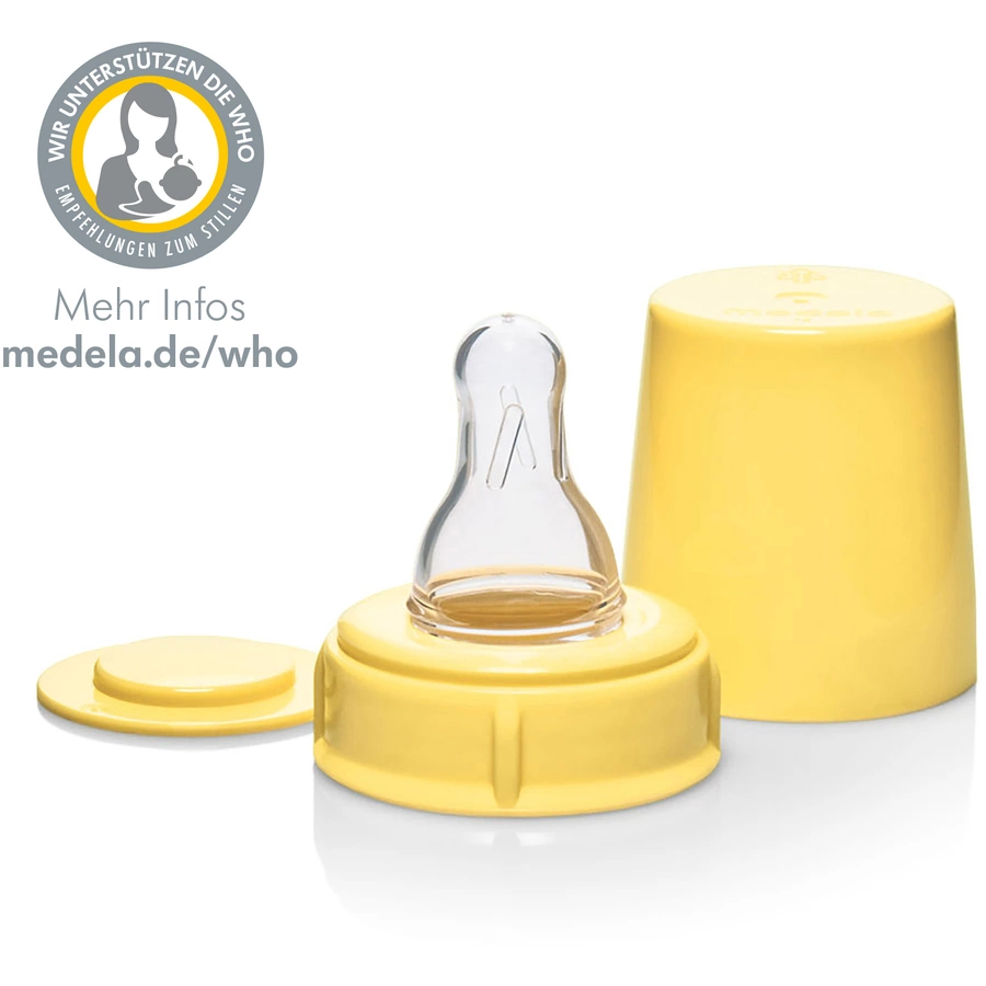 medela Muttermilchflasche 250 ml mit Sauger M Mittlerer Fluss