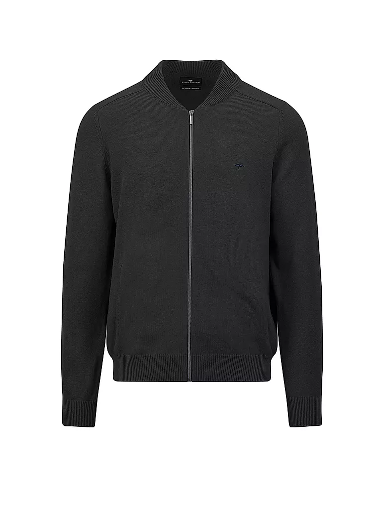 FYNCH HATTON Strickjacke schwarz