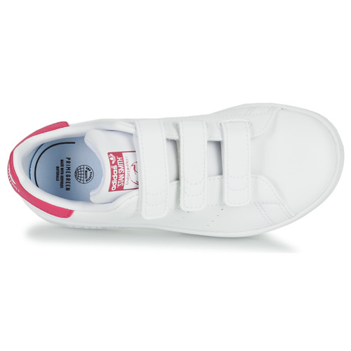 adidas Originals - STAN SMITH CF C ECO-RESPONSABLE - Blanc / Rose