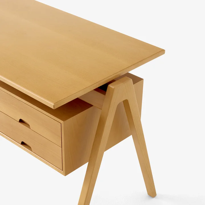 &Tradition - Daystak RD3 Schreibtisch, Buche / Fenix Verde Comodoro (0750)