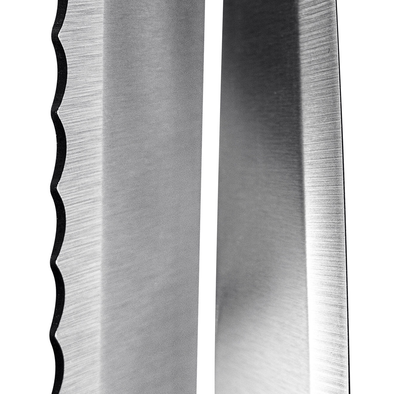 Kitchencook Ensemble de 6 couteaux avec bloc magnetique slate noir
