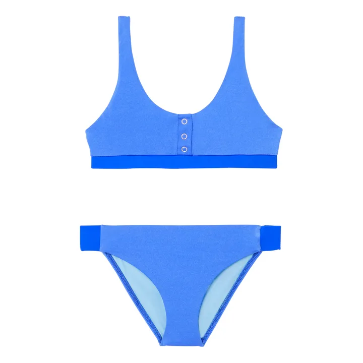 Lison Paris Maillot 2 Pièces Anti-UV Acapulco | Bleu azur