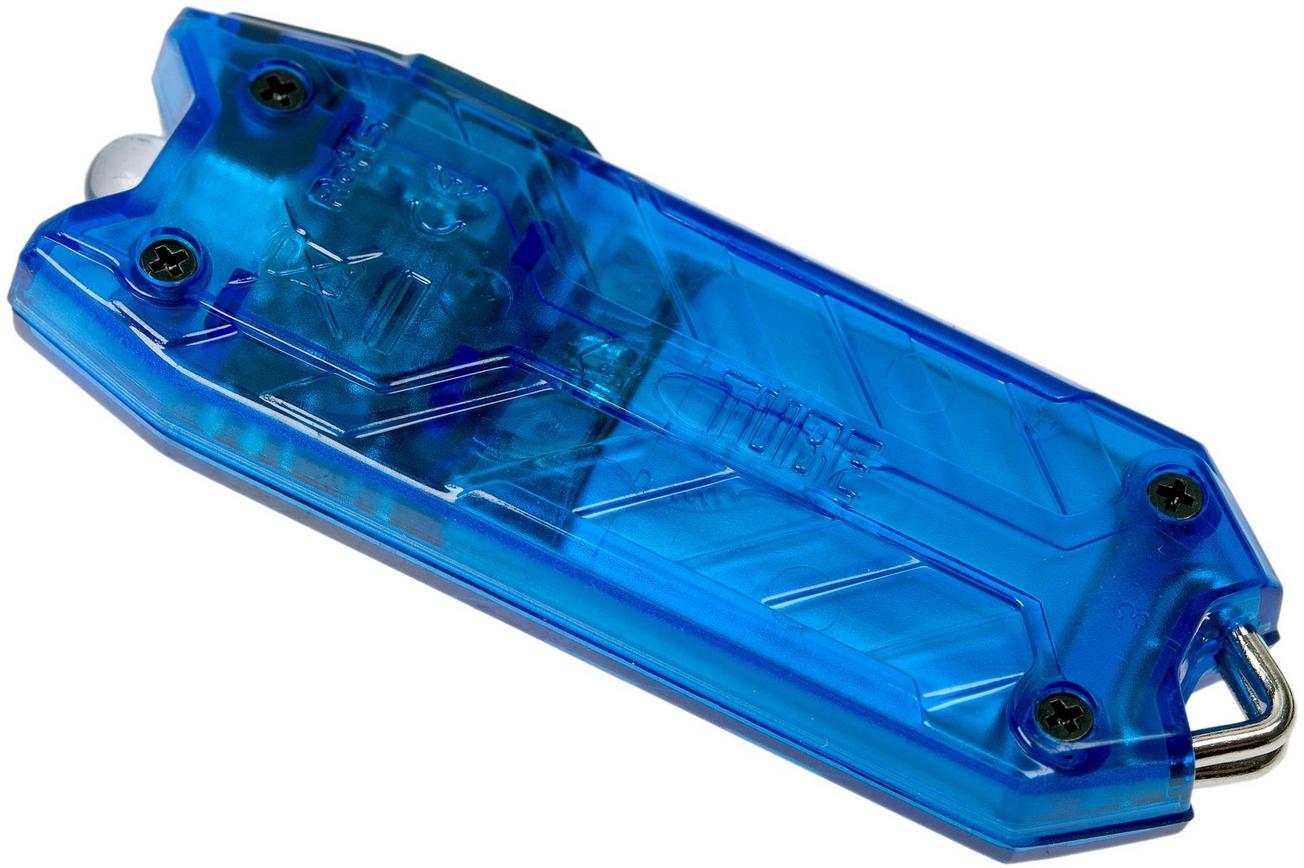 Nitecore Tube V2.0, oplaadbare sleutelhangerzaklamp, blauw