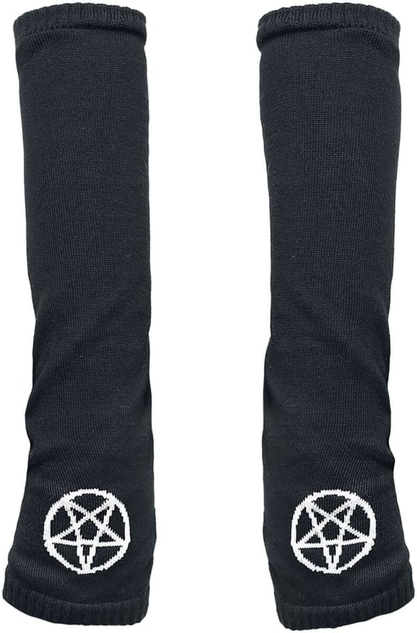 Svart håndvarmere Pentagram