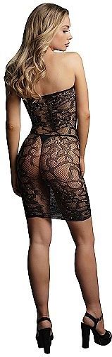 Le desir - Star Strass bodysuit One Size - Zwart