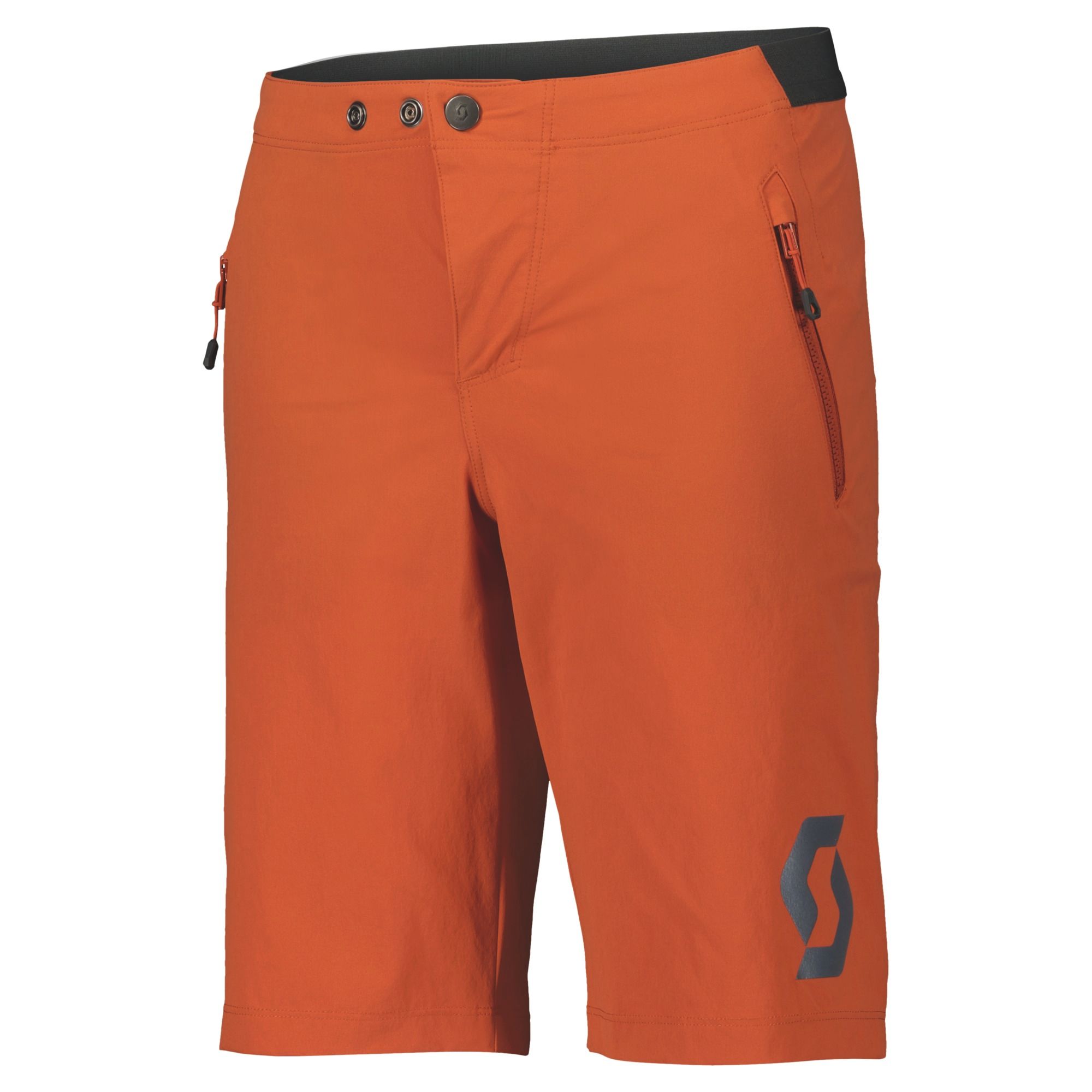 SCOTT Trail 10 Loose Fit Shorts med Indlæg Orange til Junior