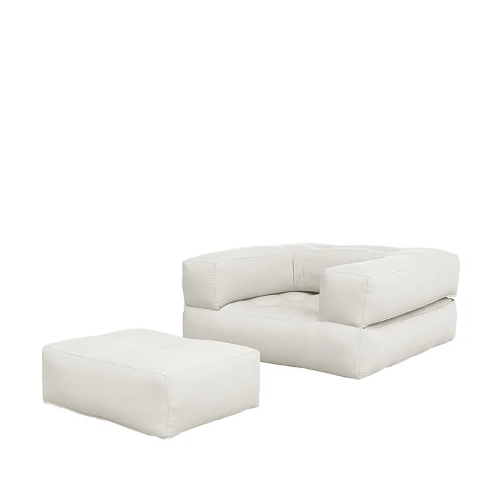 Karup Design - Cube Schlafsessel, 90 x 190 cm, natur (701)