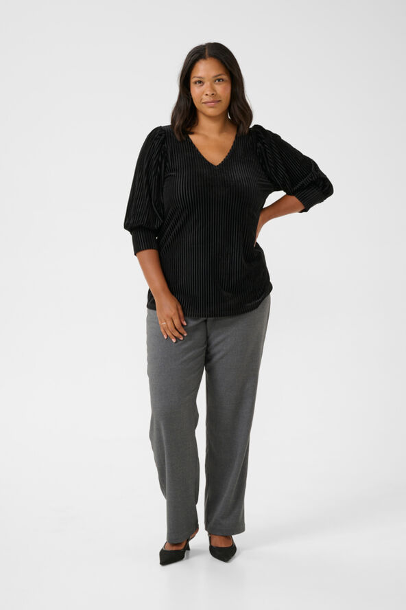 Kaffe Curve KCcacanna Blouse Black deep cc.