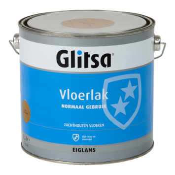 Glitsa vloerlak eiglans zeer intensief gebruik licht eiken 2,5 l
