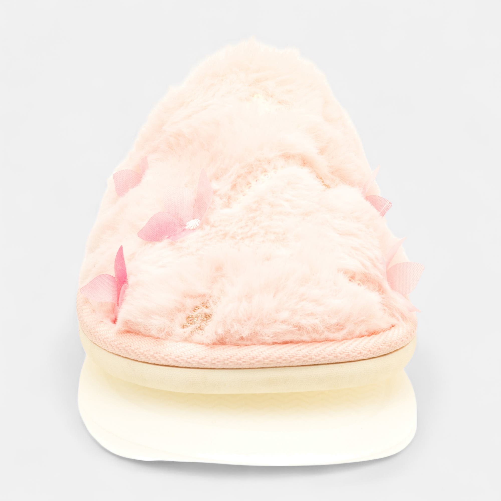 Pantoufles mules Fille rose