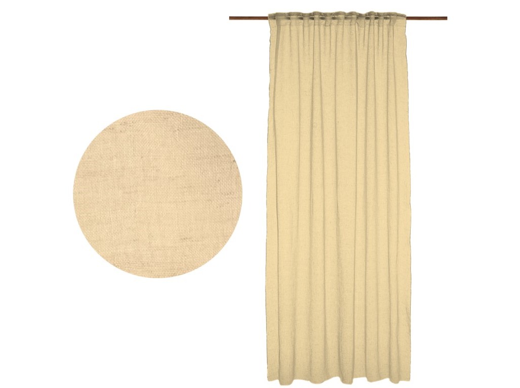 CORTINADO SMILE AMARELO 140X240CM