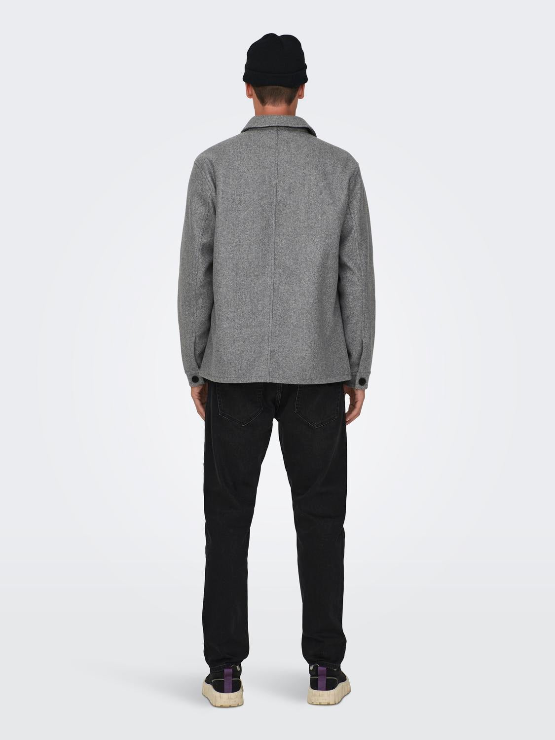 ONSJAX Jacke Light Grey Melange
