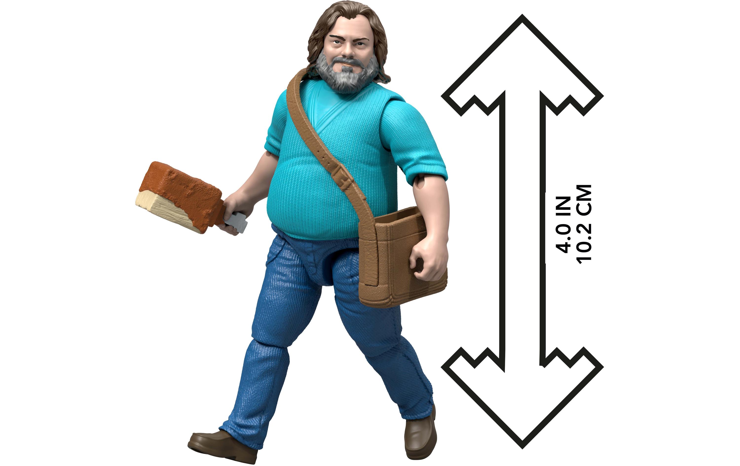 Minecraft Movie Singles SteveKinderspielzeugfigur