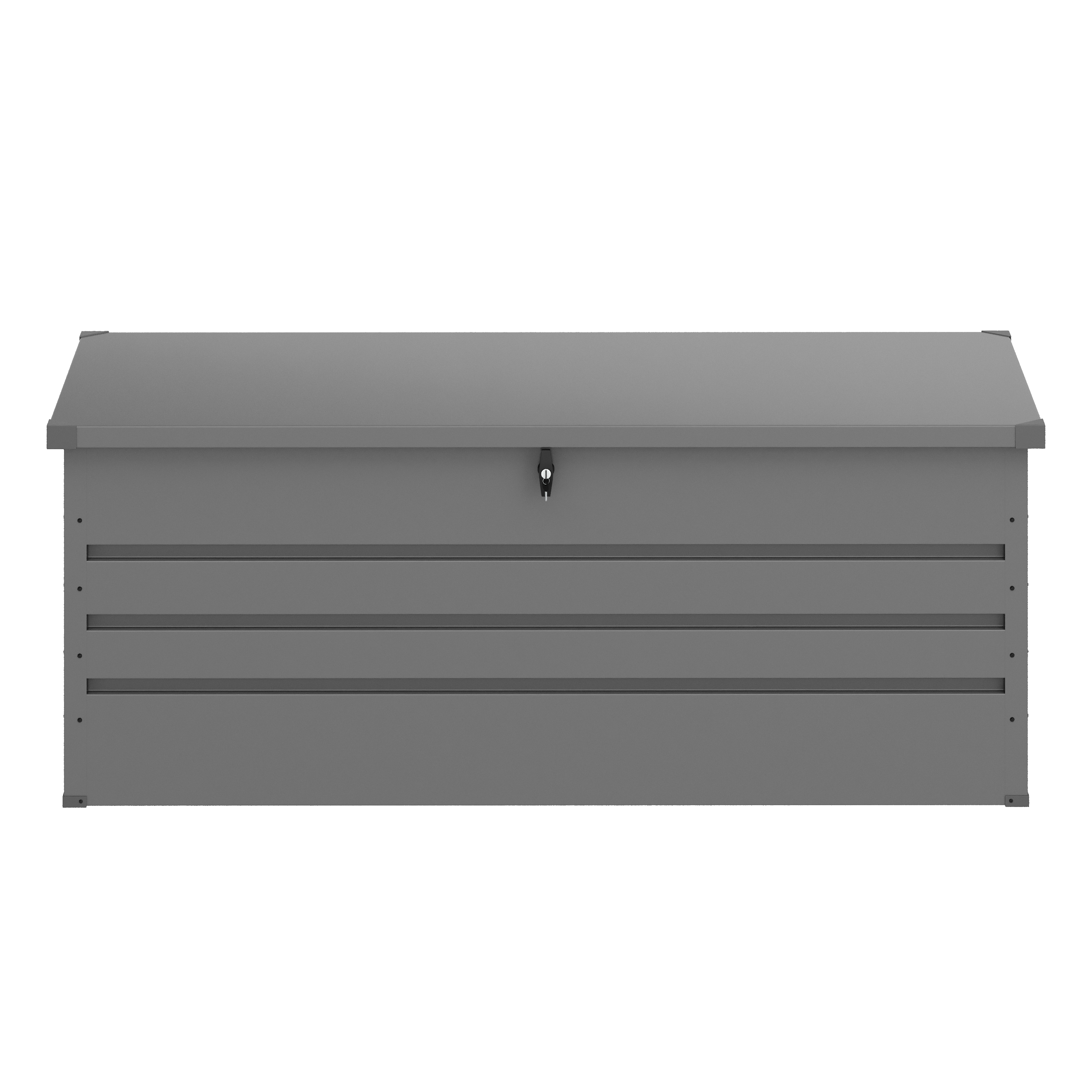 Gartenbox wasserdicht MONACO 165 x 70 x 64 cm 600L grau