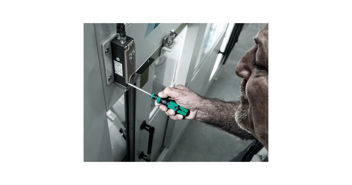 WeraKraftform Kompakt 838 RA-R M Set 1 bitset  (Zwart/groen, 15‑delig)