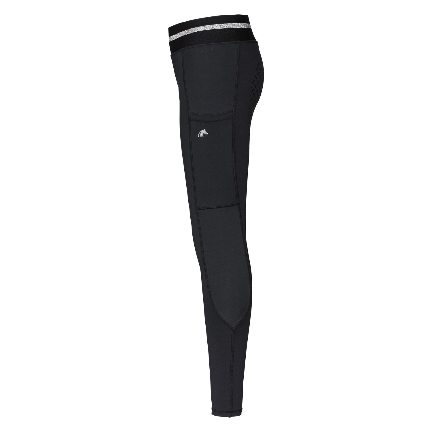 black forest kids Grip-Vollbesatz-Reitleggings  - black