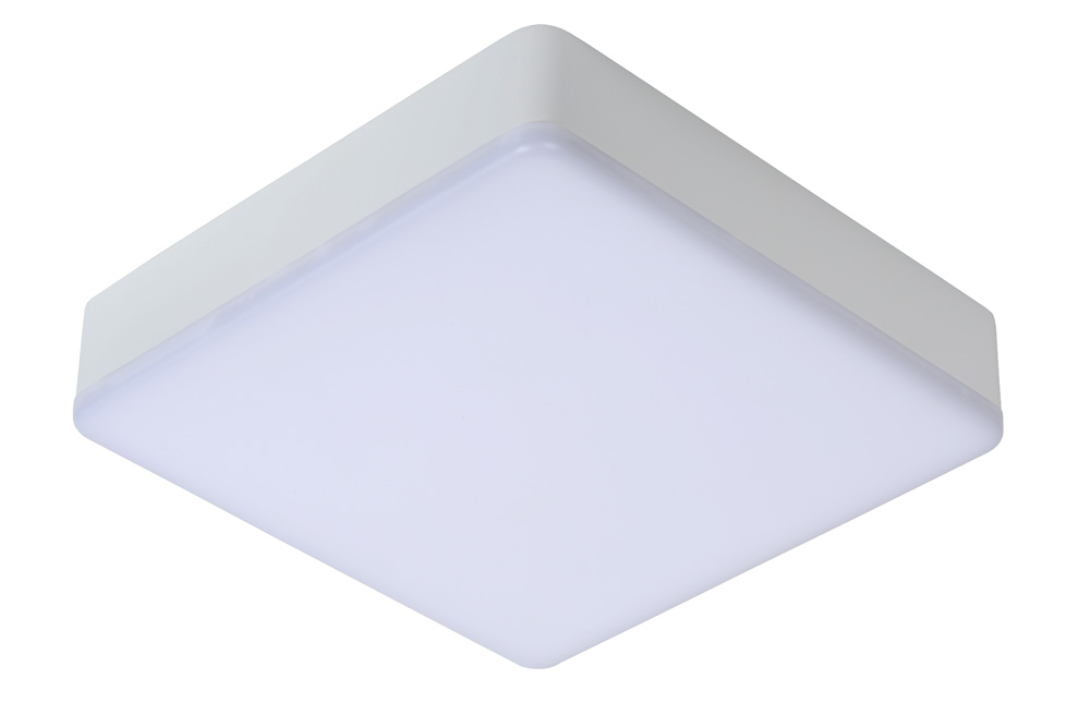 Lucide Ceres vierkante plafondlamp 21.5cm 30W wit
