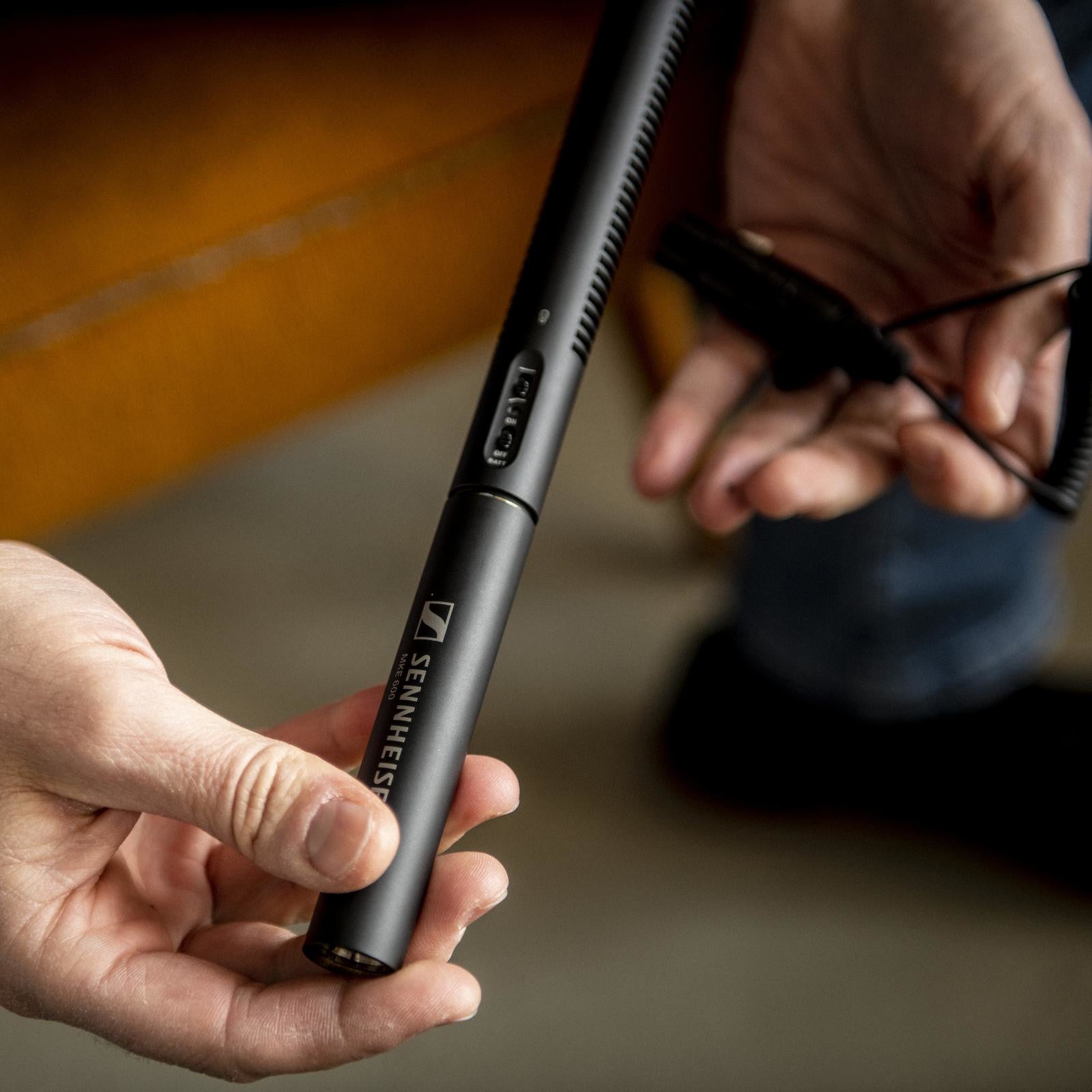 Sennheiser MKE 600 shotgun microfoon