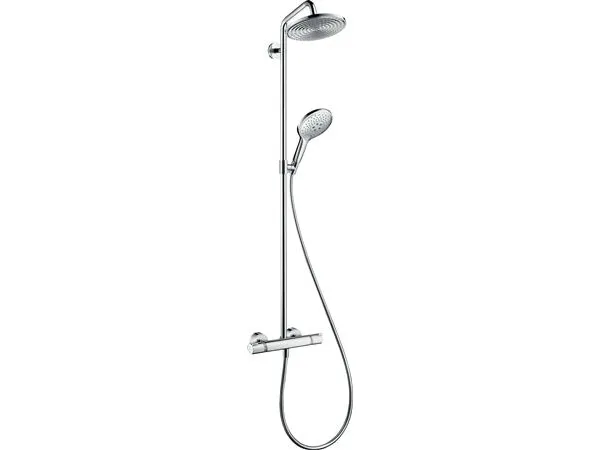 HG Raind.Select Showerpipe 240 - hovedbr.240mm Selecthåndb120.3jet.QuickClean. HG nr. 27115
