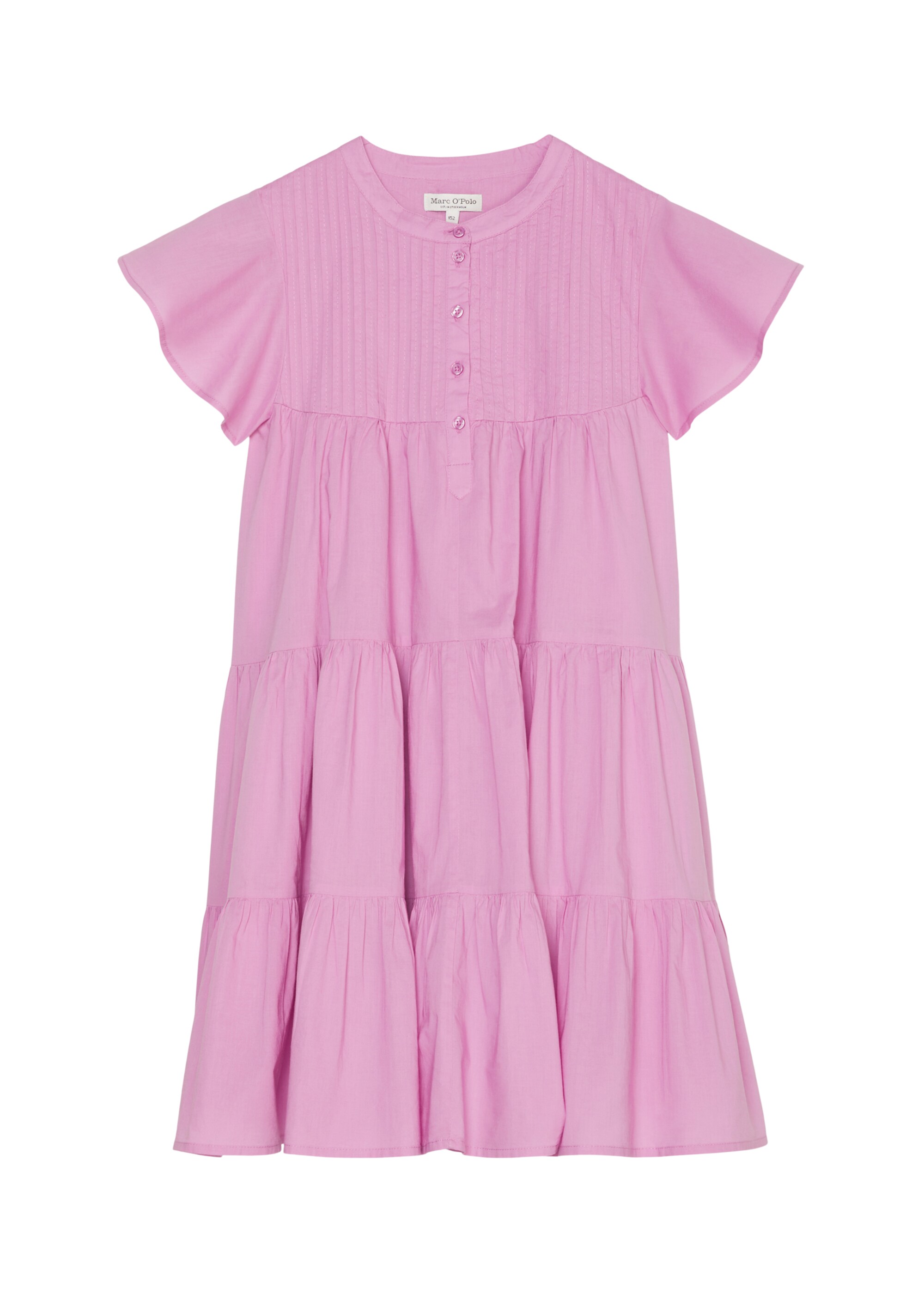 TEENS-GIRLS Stufenkleid aus reiner Baumwolle