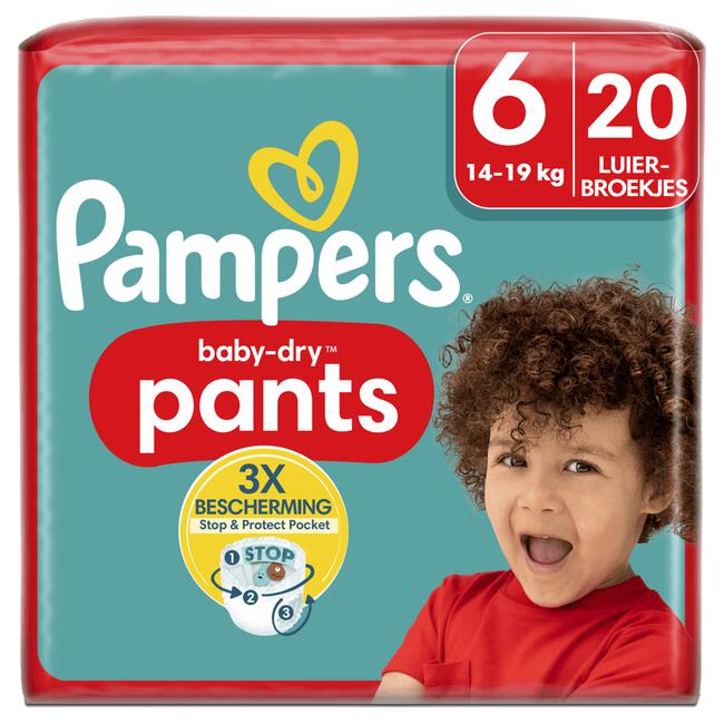 Pampers Baby Dry Pants Luierbroekjes Maat 6 14-19 KG 20 stuks