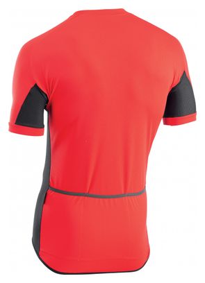 Maillot Mc Northwave Force Zip Rouge