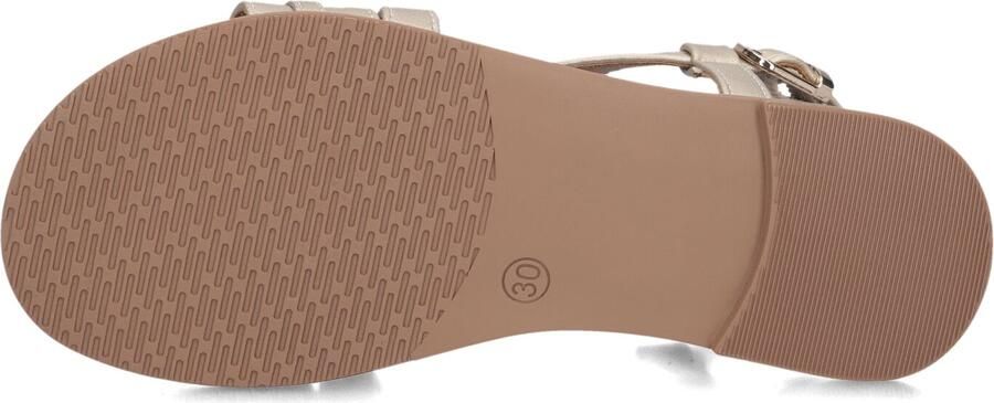 Tommy Hilfiger sandalen goud platinum