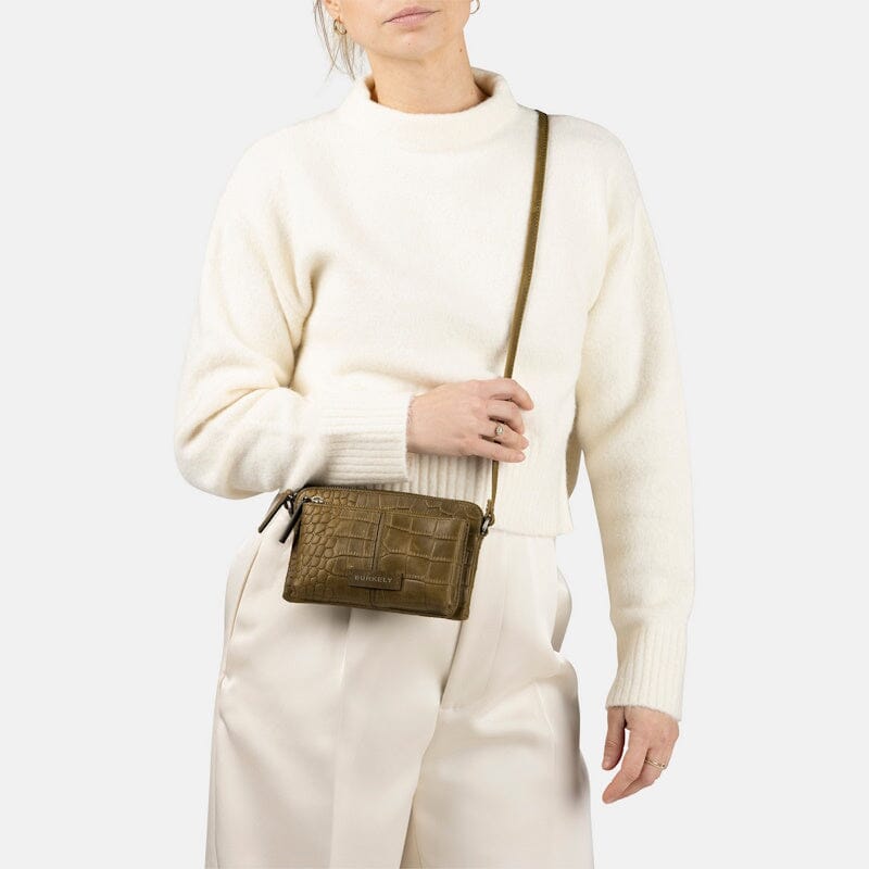 Burkely Cool Colbie Minibag Olive