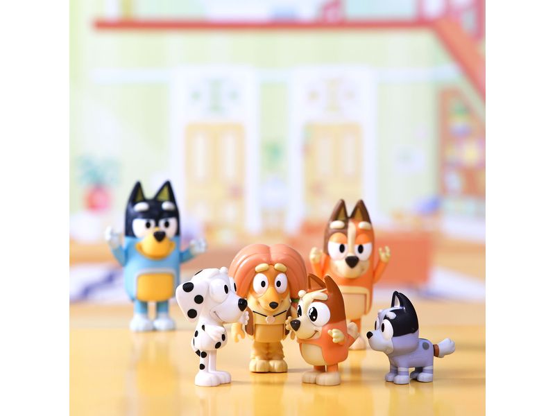moose Bluey Figuren Achterpack Kinderspielzeugfigur