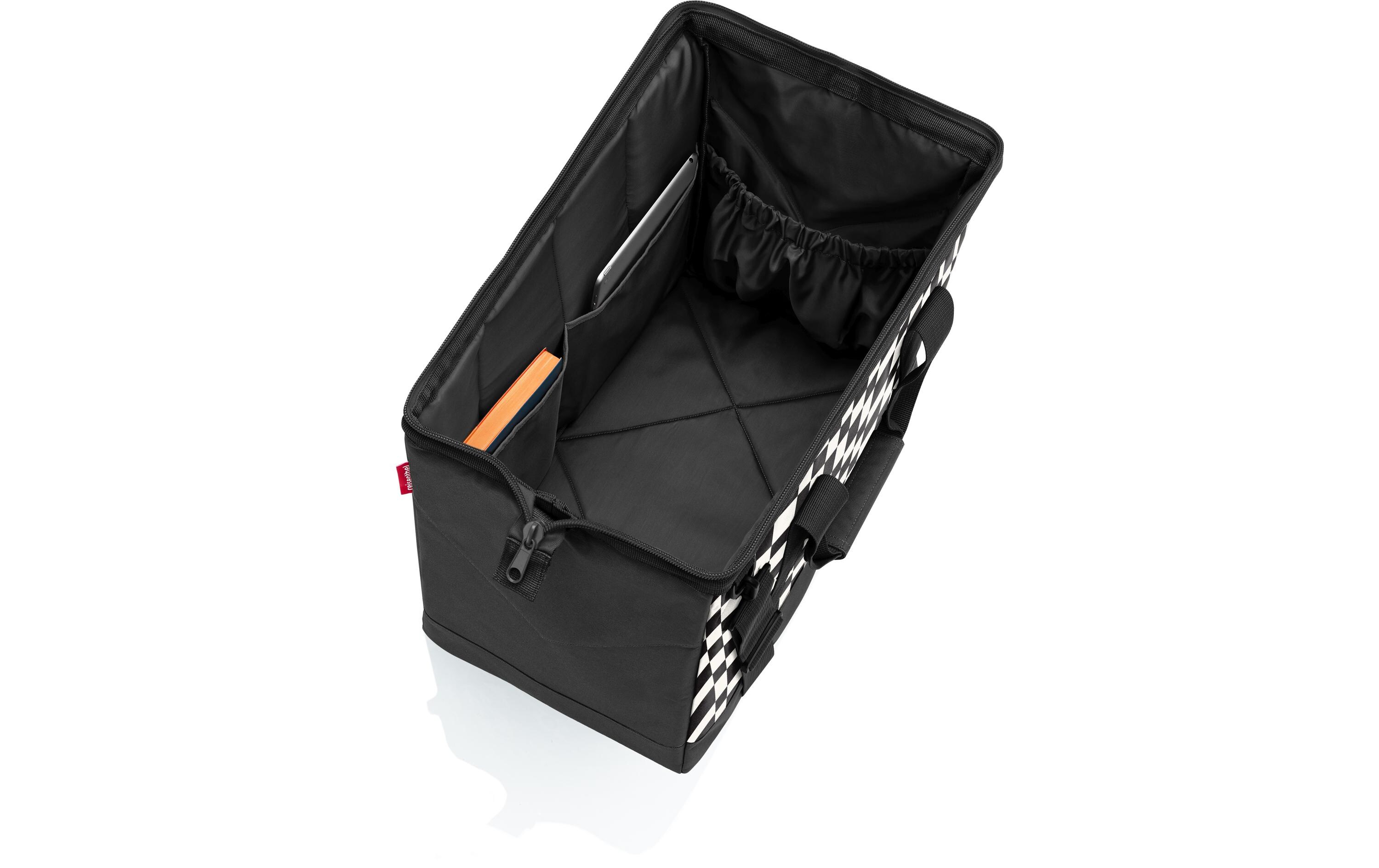 Umhängetasche Allrounder L Op-ArtTasche aus recyceltem Material