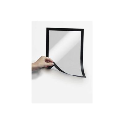 Durable Duraframe Magnetic - 5 Cadres d'affichage magnétiques - A4 - noir - pour surfaces métalliques