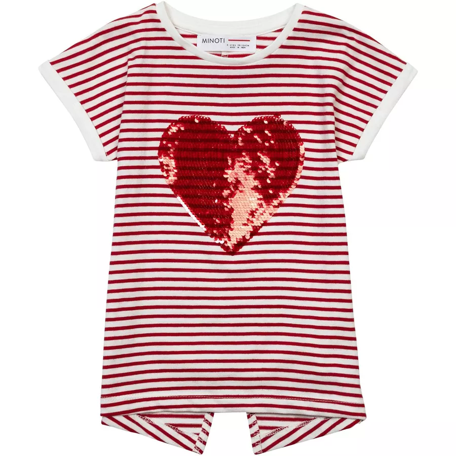MINOTI T-Shirt RotWeiß