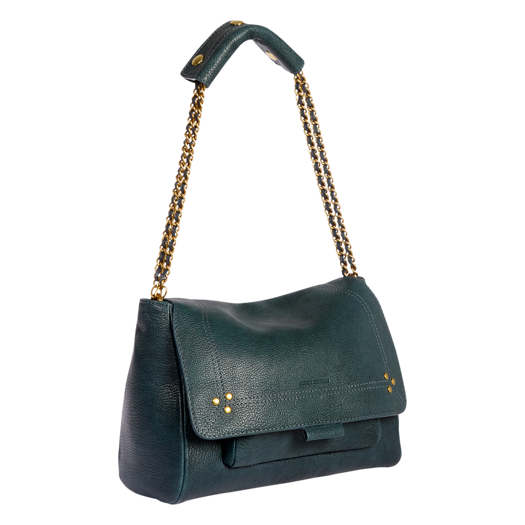 LULU M - Sac bandoulière en cuir | Bleu