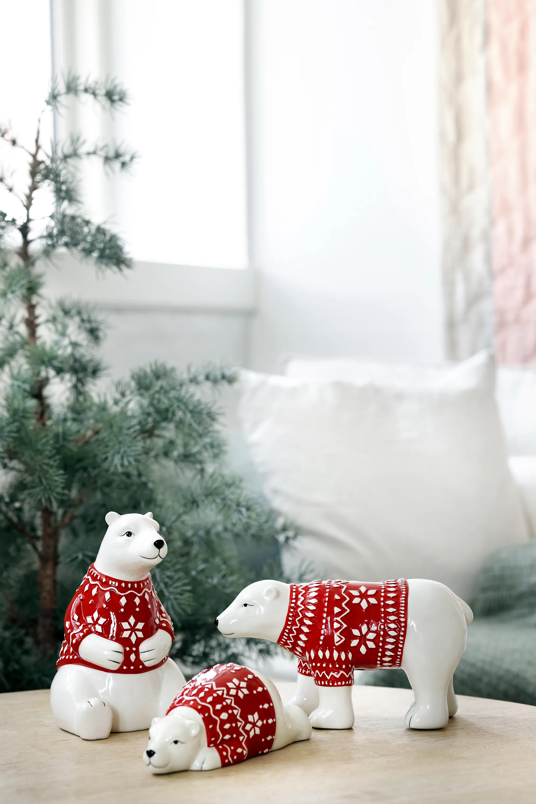 Casa Christmas Isbjørn - Liggende