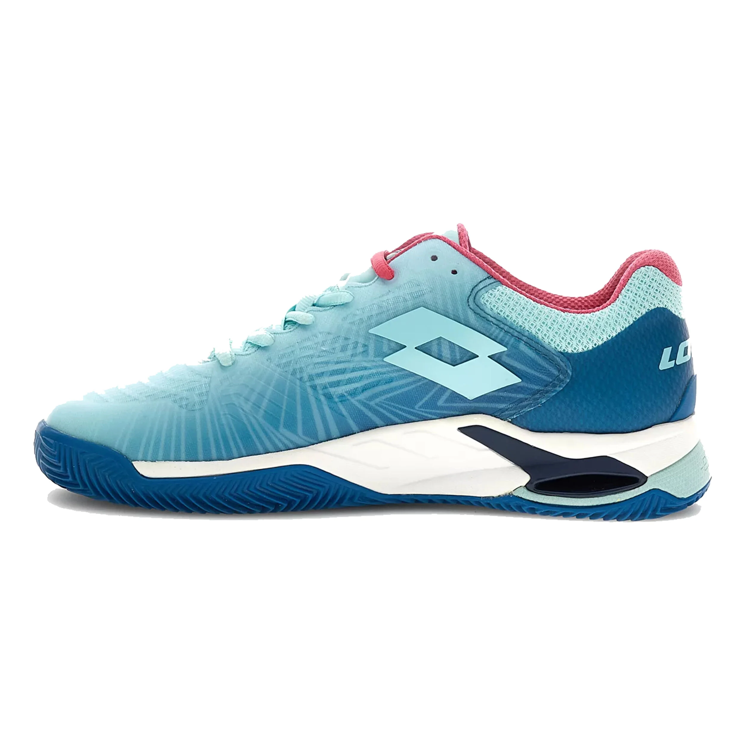 Lotto Mirage 100 II Chaussure Terre Battue Femmes - Turquoise , Bleu
