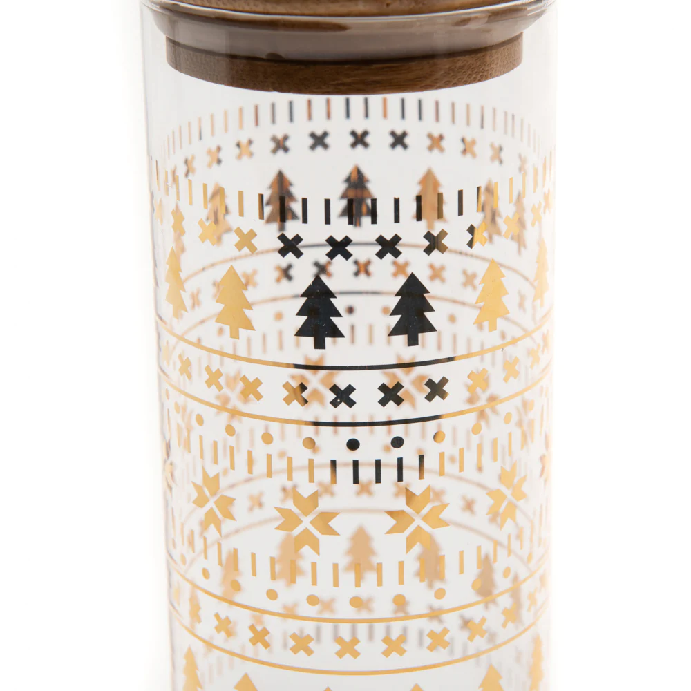 Bonbonnière cerf doré hauteur 23cm Amadeus