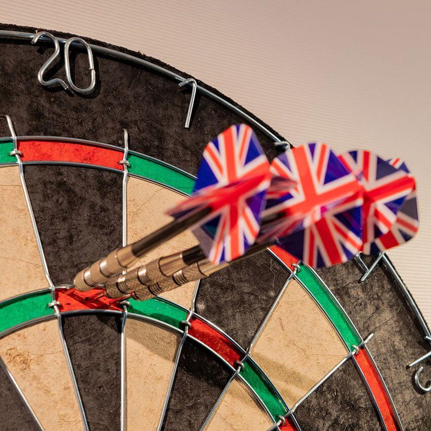 Carromco Steeldartboard Superplay, Bristle