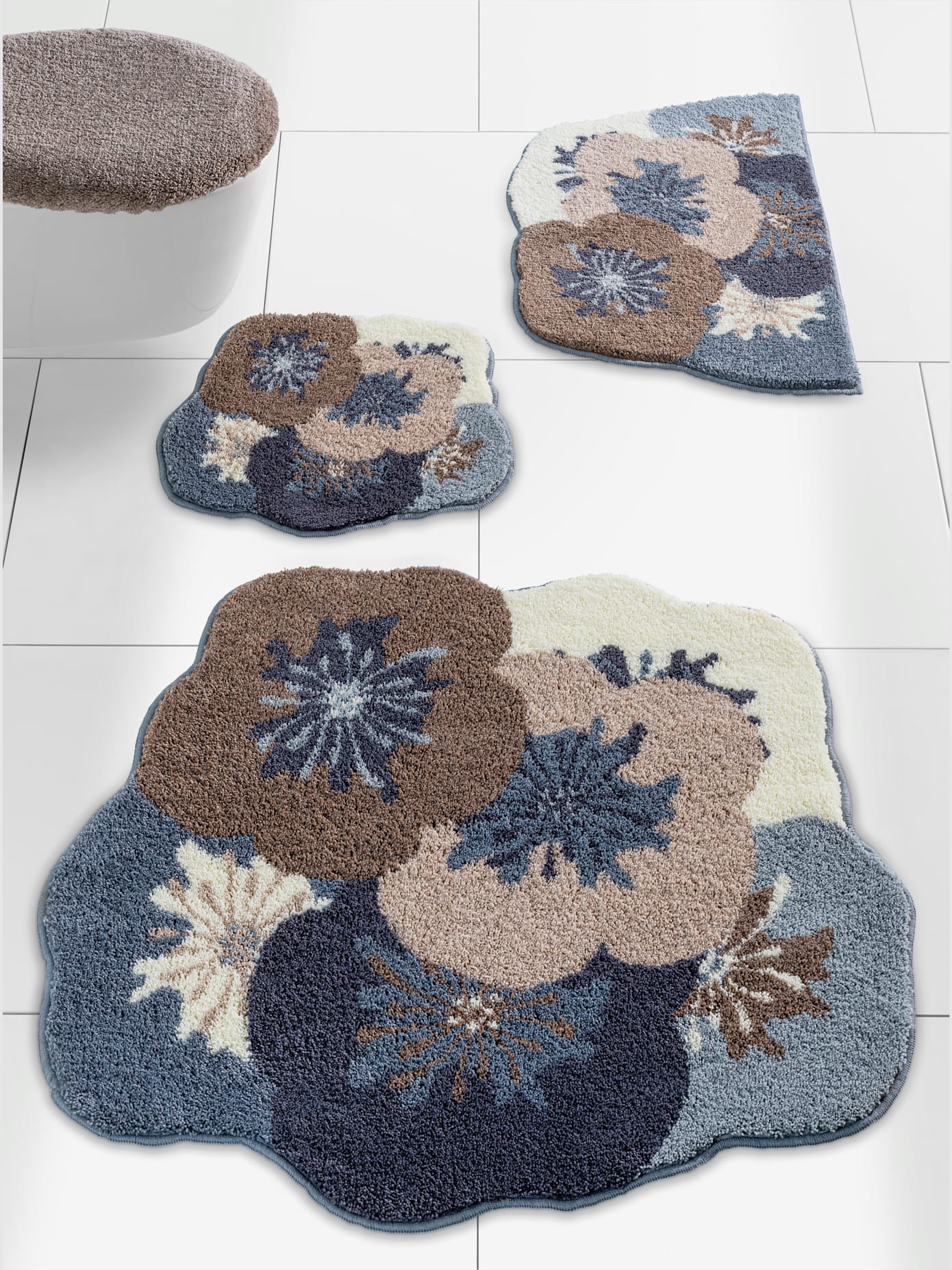 Tapis de bain acrylique facile d'entretien