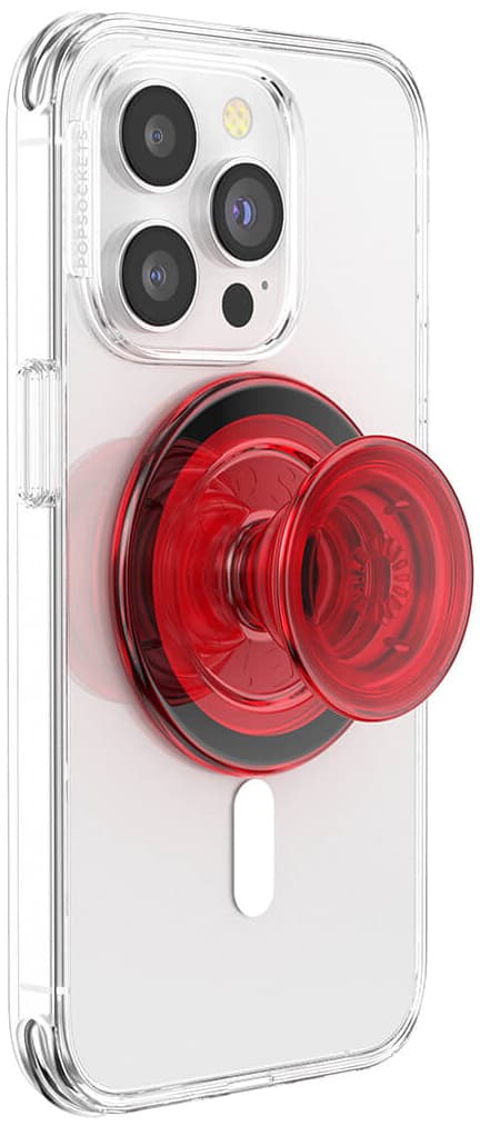Popsockets PopGrip til MagSafe telefonholder (rød)