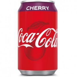 Coca Cola Kersen blik groot