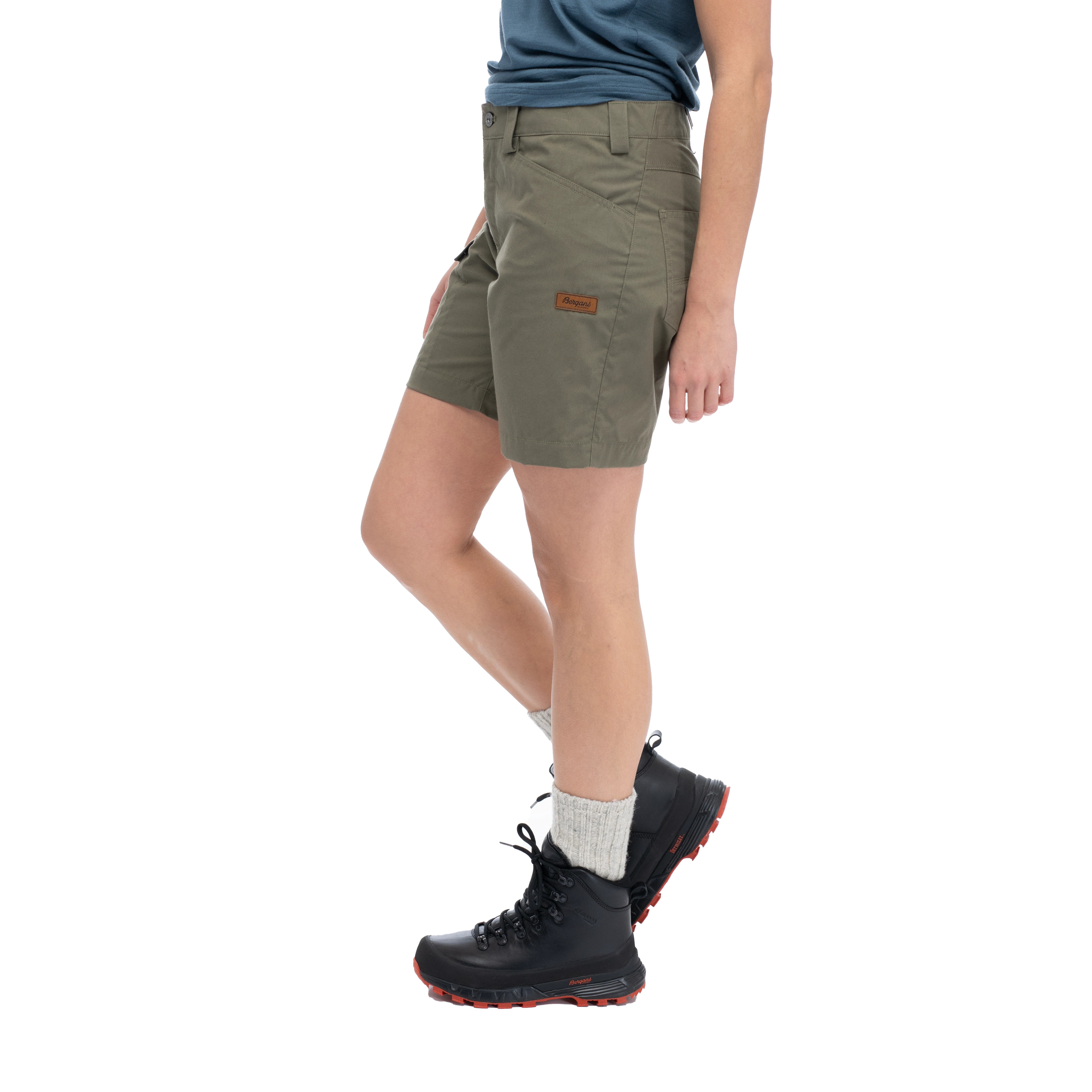 Nordmarka Leaf Light Shorts Women GreenMud
