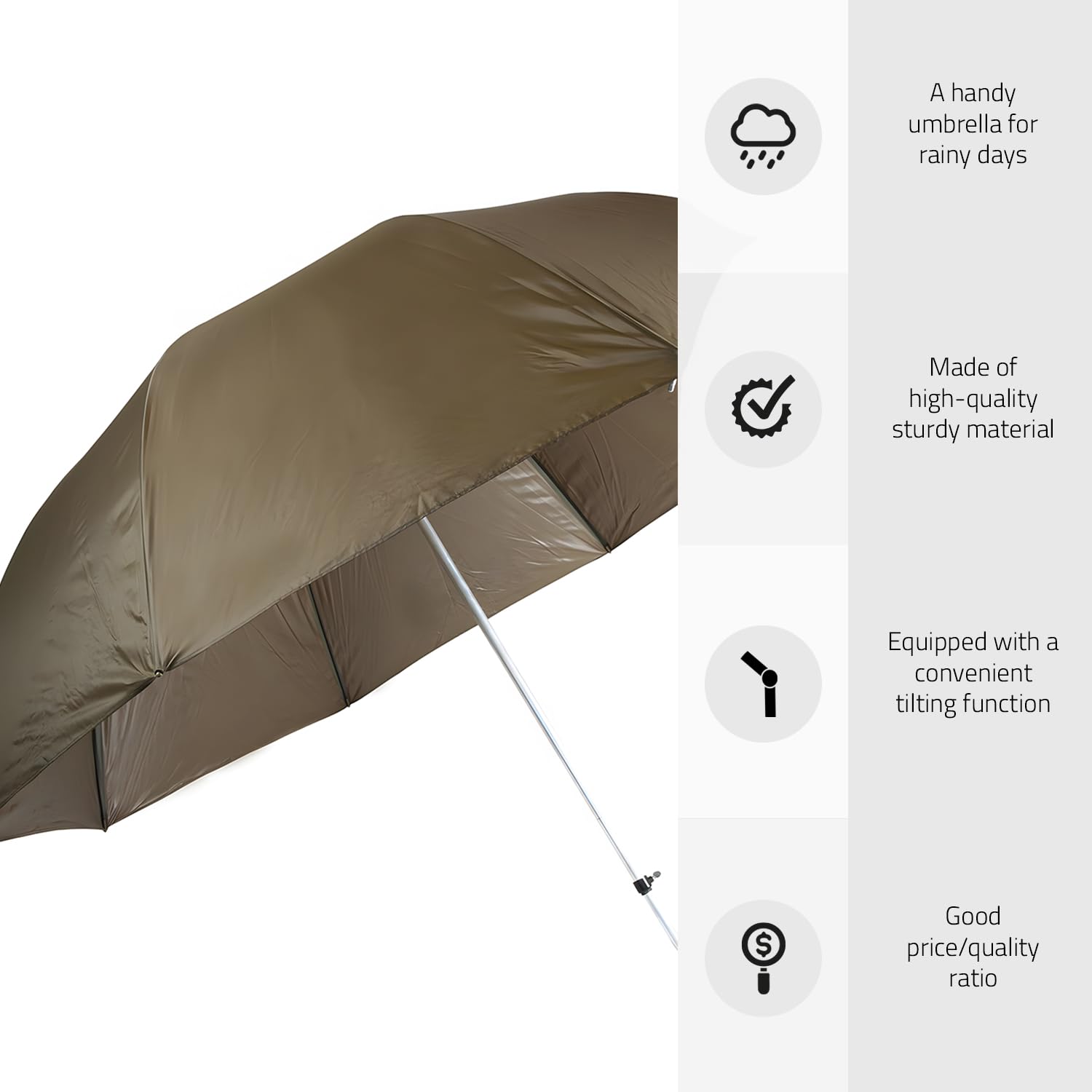 X2 Nubrolly 2-persoons visparaplu