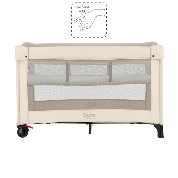 Qute Q‑dream Easyfold Campingbed easyfold Ivory